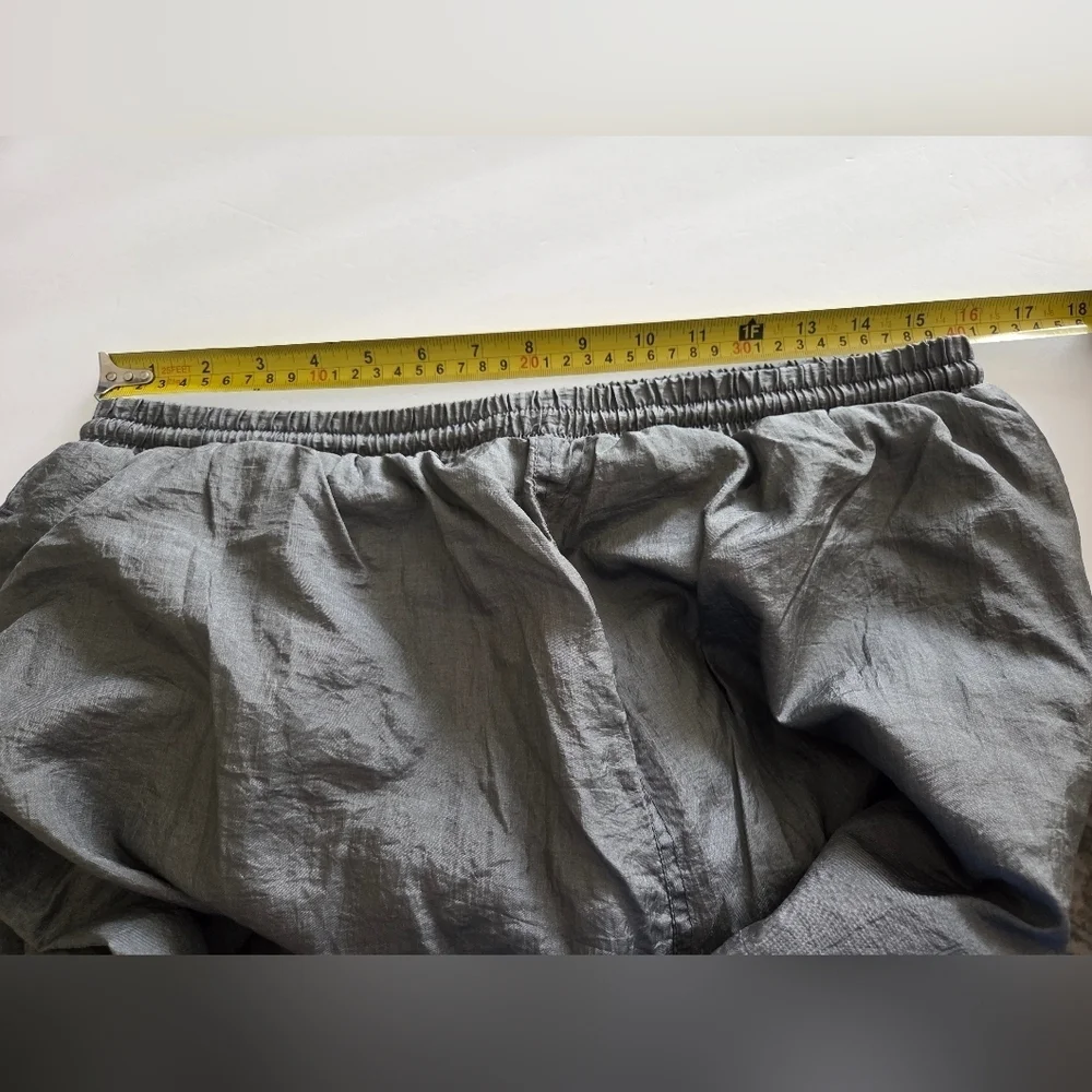 Vintage First Run Men's Gray Casual Nylon Pants Sz.L